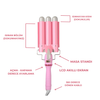 PinkTrimmer Dalgalı Saç Maşası, Orijinal Sertifikalı Ürün, Hızlı ve Kolay Saç Şekillendirme